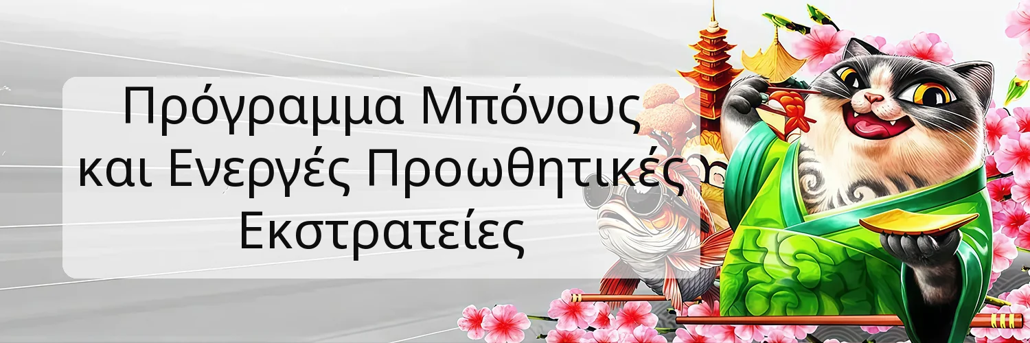 Πρόγραμμα Μπόνους και Ενεργές Προωθητικές Εκστρατείες Πρόγραμμα Μπόνους και Ενεργές Προωθητικές Εκστρατείες
